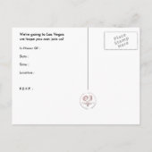 vegas à 21 ans ? invitations d'anniversaire (Dos)