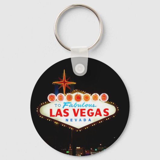 Vegas Aanmelden Sleutelhanger (Voorkant)