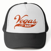 Vegas Baby. Trucker Hat - Win Big in Style!