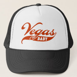 Vegas Baby. Trucker Hat - Win Big in Style! Pet