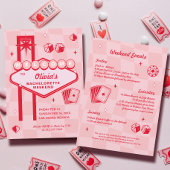 Vegas Bachelorette Party Invitation