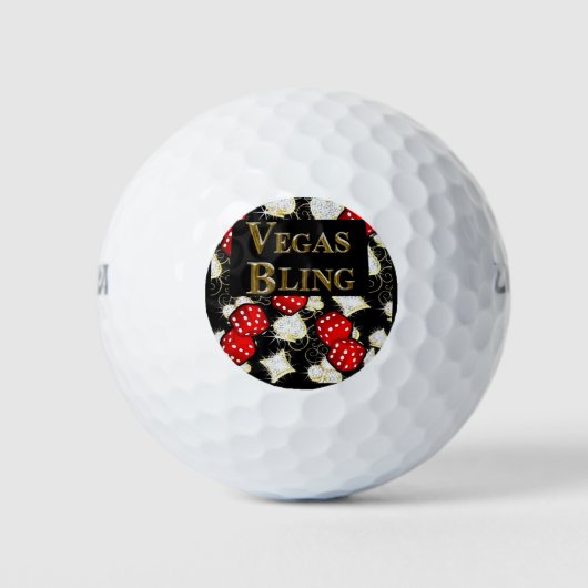 VEGAS BLING GOLFBALLEN (Voorkant)