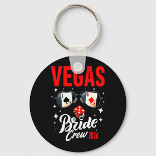 Vegas Bruids Squad 2026 Getrouwd in Vegas Sleutelhanger