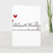 vegas bruiloft Uitnodigingskaarten (Achterkant)