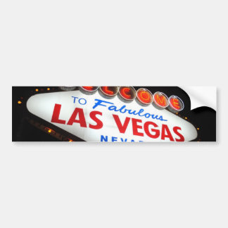 Vegas-Bumpersticker Bumpersticker