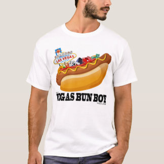 Vegas Bun Boy Hotdog Logo T-shirt