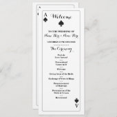 Vegas Casino Schoppen Trouwprogramma Programma (Voorkant / Achterkant)