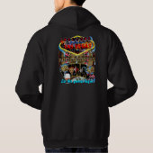Vegas Casino Style Uitzicht notities Hoodie (Achterkant)