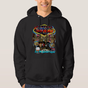Vegas Casino Style Uitzicht notities Hoodie