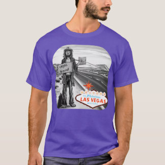 Vegas gebonden t-shirt