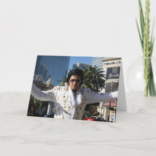 VEGAS IMPERSONATOR FUNNOR VADERDAG KING KAART