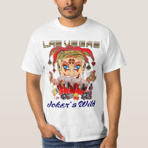 Vegas Joker's Wilde Uitzicht Grote Afbeelding onde T-shirt