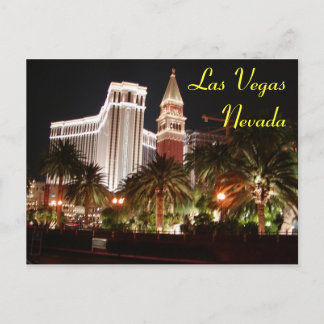 Vegas Nights Briefkaart