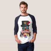 Vegas Party any Event Aces and Eight Uitzicht Note T-shirt (Voorkant volledig)
