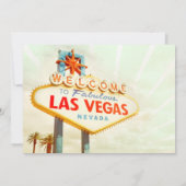  Vegas Party Invitation Kaart (Achterkant)