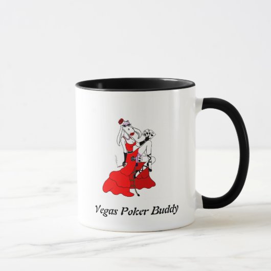 Vegas Poker Buddy Coffee Mug (Droite)