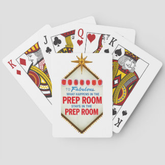 Vegas Prep Kamer Grappige Pokerkaarten