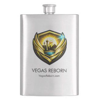Vegas Reborn Gouden Kam Stainless Stalen Fles Flacon