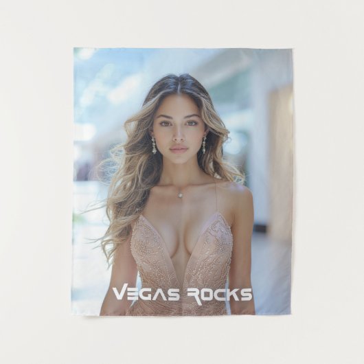 VEGAS ROCKS WANDKLEED (Voorkant)