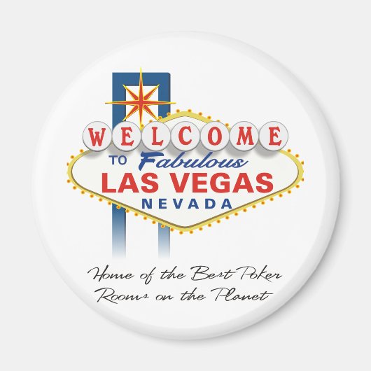 Vegas Sign Magneet (Voorkant)