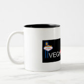 Vegas Strong Black Two Tone Coffee Mok (Links)