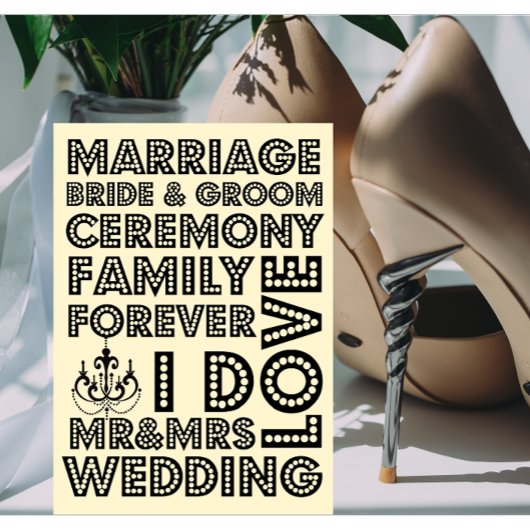 Vegas Style Mariage Invitations