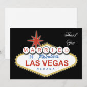Vegas thema Bedankt voor je creditcard (Voorkant / Achterkant)