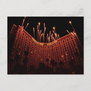 Vegas - Treasure Island Briefkaart