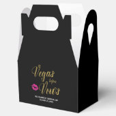 Vegas voor Vows Survival Kit Box Bedankdoosjes (Geopend)