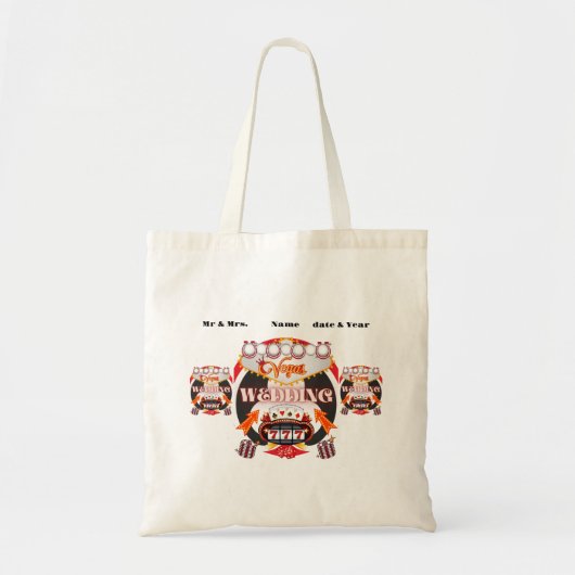 Vegas Wedding Gift Tote Bag (Voorkant)