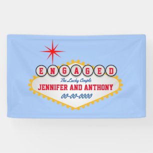 Vegas Welcome Sign Style Personaliseren Spandoek