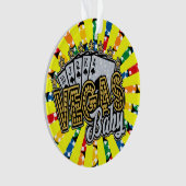 VEGAS - Zie Achterzijde Ornament (voorkant)