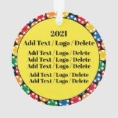 VEGAS - Zie Terug Ornament (achterkant)