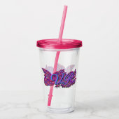 VegasRae Phoenix Acryl Drinkbeker (Achterkant)