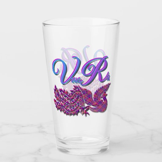 VegasRae Phoenix Glas (Voorkant)
