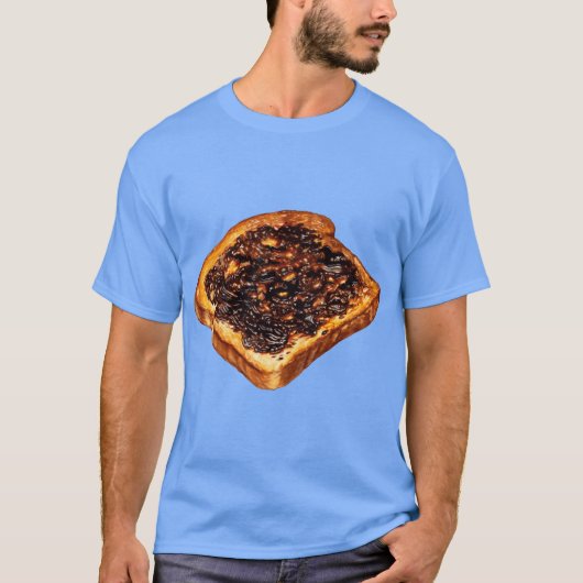 Vegemite Toast Pattern T-shirt (Voorkant)