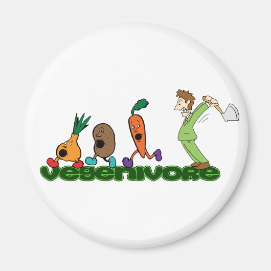 Vegenivore Magneet (Voorkant)