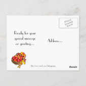 VÉGÉRABLES D'AUTOMNE ~ Carte postale (Dos)