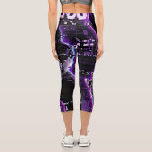 Vegeta Ultra Ego Capri Leggings (Verso)