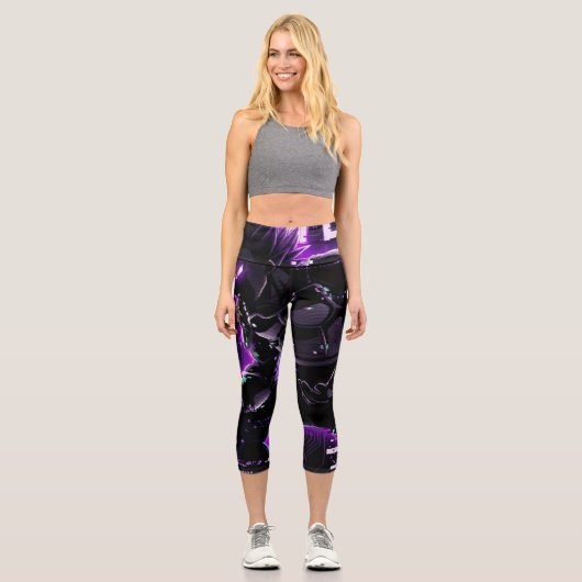 Vegeta Ultra Ego Capri Leggings (Recto)