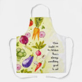 Vegetable Cascade Apron Schort (Voorkant)