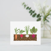 Vegetable Garden Briefkaart (Staand voorkant)