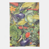 Vegetable Garden Menagerie Theedoek (Verticaal)