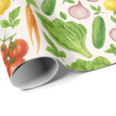 Vegetable Garden Wrapping Paper Cadeaupapier (Rol Hoek)
