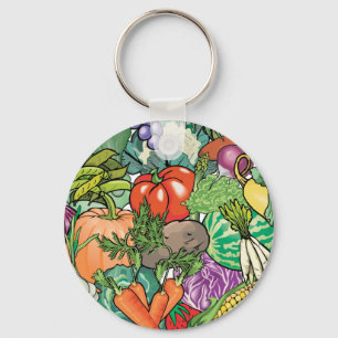 Vegetable Gardener Sleutelhanger
