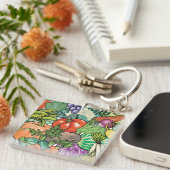 Vegetable Gardener Sleutelhanger (Voorkant Rechts)