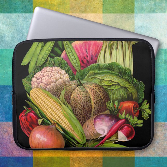 Vegetable Heaven-laptophoes Laptop Sleeve (Creator heeft geüpload)