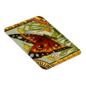 "Vegetable Label Art", "Butterfly Brand Bans" Magneet (Rechterzijde)