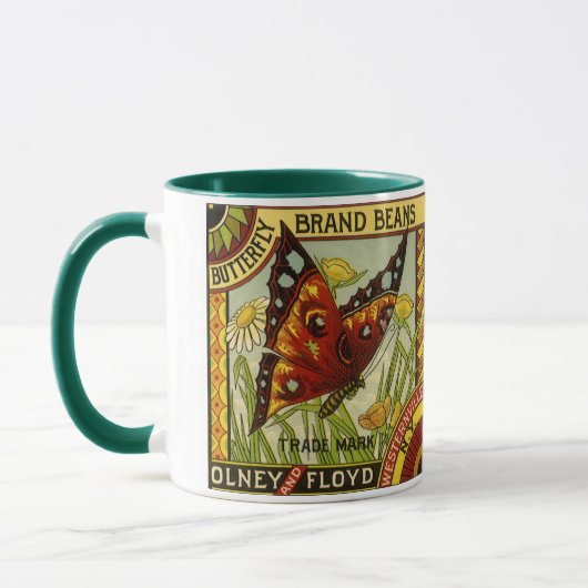 "Vegetable Label Art", "Butterfly Brand Bans" Mok (Links)