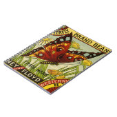 "Vegetable Label Art", "Butterfly Brand Bans" Notitieboek (Linkerzijde)